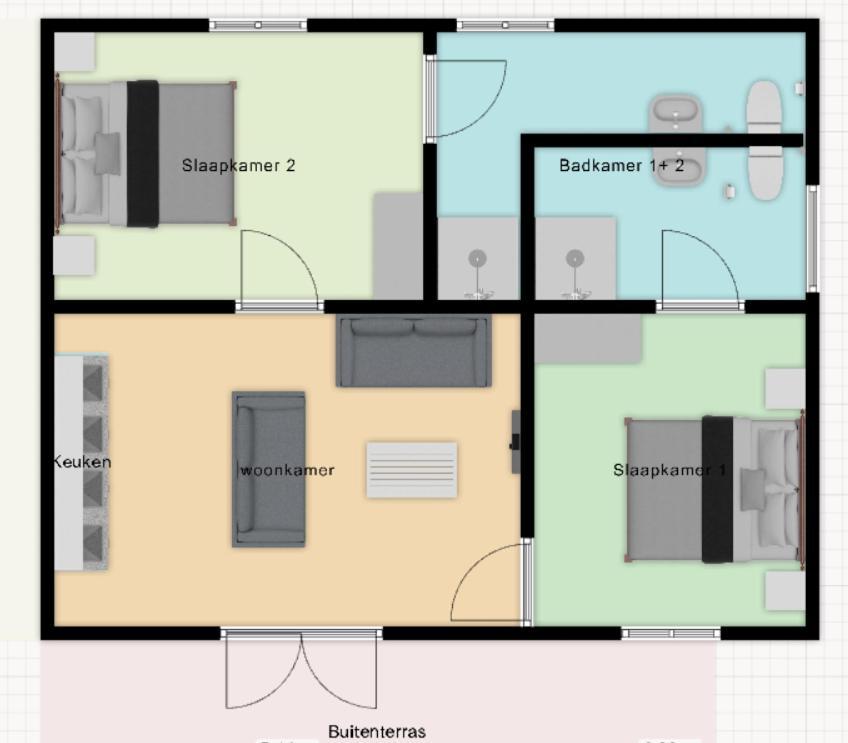 4-Pers Accomodatie Julianadorp, Curacao Willemstad Exterior foto